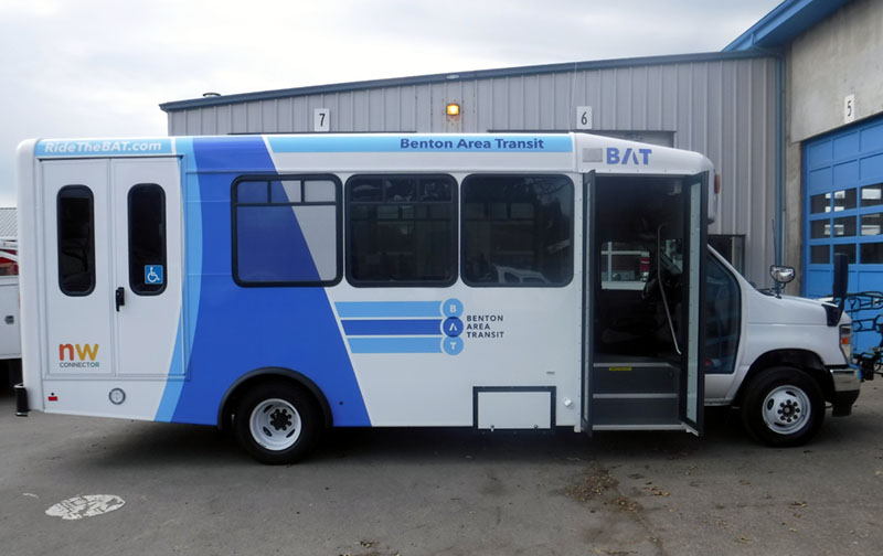Benton Area Transit bus